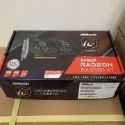 ASRock RX6500XT Phantom Gaming D Video Card - AMD Radeon RX 6500XT 4GB GPU
