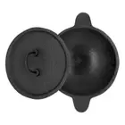 Cast Iron AppaChatti with Lid / Appam pan Patra / Kallu (Pre Seasoned)