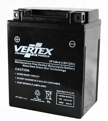 Vertex Battery For Arctic Cat Cat 500 FIS 2008