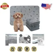 3 Pack 34x36 Reusable Puppy Pads - Super Absorbent & Waterproof Dog Training