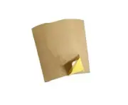 100x A4 Self Adhesive Sticker Paper Sheet Label Laser Inkjet Print Mailing Address [Type: BROWN KRAFT]