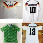 德國復古 1990 年頂級品質足球球衣德國
