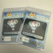 Pokemon Day 2025 FLYING EEVEE Pokemon Scarlet And Violet x2 CODE CARDS