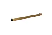 HOTWIRE Hotwire Heated Towel Rail Low Voltage - Single Square Bar 800mm Wide - Brushed Gold