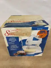 VTG (1997) Sunbeam 6 Speed Mixmaster Hand/ Stand Mixer 2372 Vintage.Sealed