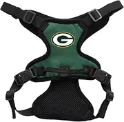 Littlearth Unisex-Adult NFL Green Bay Packers Front Clip Pet Harness, Team Color, Medium