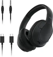 Belkin SoundForm Surround Bluetooth Over-Ear Headphones - Environmental Noise Cancelling Headphones - Wireless w/ 60H Playtime & Soft Ear Cups for iPhone, Galaxy, iPad, Travel, Home or Office - Black
