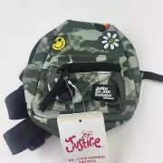 NEW Dog Harness Backpack XS/Small Holds and Dispenses Waste Bags Justice Camo