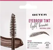 Beter - Long lasting eyebrow dye set, quick and easy to use, light brown, eyebrow make-up