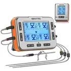 SMARTRO X50 Wireless Meat Thermometer 4 Probes 500Ft Long Range BBQ Alarm Thermo