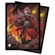 MAGIC THE GATHERING DOMINARIA UNITED FIERY NEGOTIATOR DECK PROTECTOR SLEEVES 100