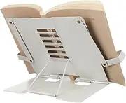 jojofuny Adjustable Book Stand for Reading Ergonomic Textbook Holder Portable Laptop Stand Compact Cookbook Display Lightweight and Stylish Reading Accessory for Home Office