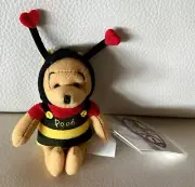 Tokyo Disney Winnie the Pooh Dressed Bumble Bee Pooh Bear 4" plush Magnet