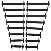 16pcs Silicone Shoelaces No Tie Shoelaces Without Ties Elastic Lace Shoelace Kid