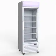 Thermaster 400L Upright Single Glass Door Freezer – LG-400PF