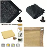 Shatex 40%~90% UV Ray Sunscreen Shade Cloth Panel with Grommet for Patio/Pergola