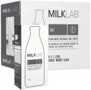 Oat Milk 8 X 1L | Barista Milk for Coffee, Latte & Espresso, Dairy Free, Vegan,