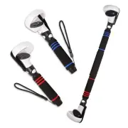 VR Game Handle Attachments for Oculus/Meta Quest 2 Handles,2 in 1 Upgraded Mu...