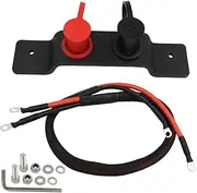 Vaguelly Cable Kit for High Voltage Battery Jump Post with Core Easy Installation Design for Trucks Trailers and Boats Reliable Jumper Cables