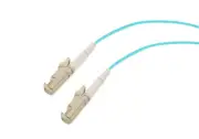 Multimode Simplex 10 Gb Gigabit (50/125) E2000-E2000 Fiber Optic Cable Cord 10M