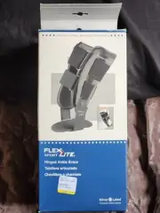 FLA Flex Lite Sport Hinged Ankle Brace Black Small New In Box