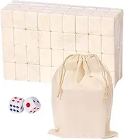 Mahjong Tiles Trip Traditional Chinese Mahjong Kits Portable Table Game Resin Mahjong Tiles for Family Leisure Time Gathering Chinese Mahjong