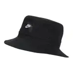 【NIKE 耐吉】漁夫帽 KIDS BUCKET HAT 大童 兒童帽 黑 基本款 棉質 帽子(CZ6125-010)