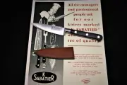 K SABATIER ,Limited edition , 1834 Authentique 4 inch Paring Knife . made in Th