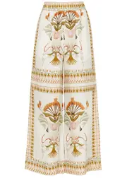Lug Von Siga Madison Printed Linen Trousers - Multicoloured - 44 (UK16 / XL) 44 (UK16 / XL)