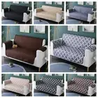 1/2/3 Seaters Solid Sofa Cover Couch Covers Slipcovers Quilted Lounge Protector