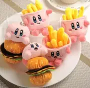 lot 12cm anime kirby Plush mix Keychain Key Chain Girl Keyring party gift 10pcs
