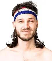 ALLAURA Mullet Headband Wig | 80s Wig Men Mullet Wig Men — One Size (Headband Included) (Brown)
