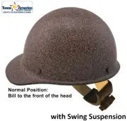 MSA Skullgard Cap Style with Swing Suspension - Custom Light Granite