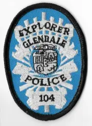 Glendale Police Department, California Explorer Patch