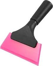 JUMPLAWN Small Squeegee with Soft Rubber Blade for Efficient Car Window Tinting Windshield Glass and Shower Cleaning Ergonomic Slip Handle Versatile Water Scraper for Auto Windows