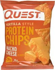 Tortilla Style Protein Chips, Low Carb, Nacho Cheese 1.1 Ounce (Pack of 12)