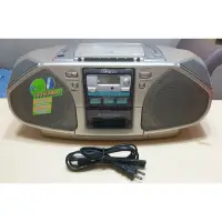 在飛比找蝦皮購物優惠-aiwa愛華手提CD音響 可播放CD 卡式錄音帶 收音機