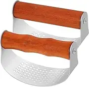 FUNOMOCYA 2 Pcs Stainless Steel Garlic Saving Rocker Mincer with Unique Design Essential Kitchen Tool for Effortless Garlic Preparation