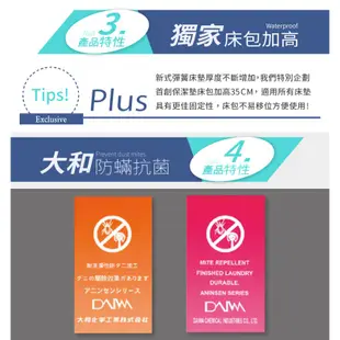 Pureone 台灣製 3M 吸濕排汗 防蹣抗菌 防潑水 舖棉床包式 保潔墊 (單人/雙人/加大/特大 ) 綜合賣場