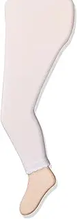 Jefferies Socks Baby Girls' Cotton Footless Tights with Scalloped Edge