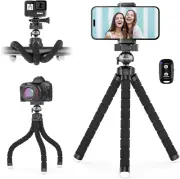 Phone Tripod Pro S, Premium Flexible Phone Tripod with Wireless Remote, Mini Tri