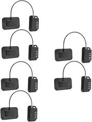 ULTECHNOVO 6 Sets Refrigerator Child Locks Safety Cabinet Locks Easy to Install Universal for Fridge Freezer Oven Dryer