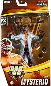 WWE Rey Mysterio Elite Collection True FX Series 16 Legends Action Figure