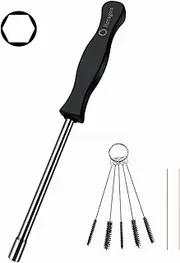 Hexagon Carburetor Adjusting Tool 5910 890 2307 4mm Hex Screwdriver for Stihl Ryobi Poulan Homelite Husqvarna Echo Chainsaw Weed Eater Wacker Trimmer Leaf Blower Lawn Mower 2 Circle