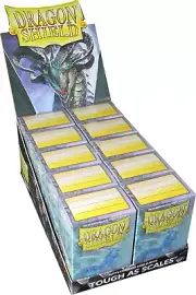 Matte Clear Standard Size Card Sleeves Display Box [10 Packs]