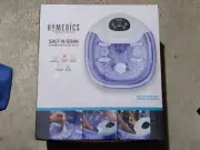 HoMedics Salt-N-Soak Pro Footbath w/ Heat Boost Digital Temperature Control NEW