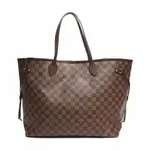 LOUIS VUITTON 路易威登 托特包 格紋 GM NEVERFULL N51106 女用 日本直送 二手