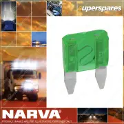 Narva Brand 30 Amp Green Colour Mini Blade Fuse - Box Of 50 52730