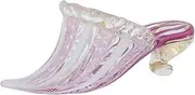 Glass Of Venice Murano Glass Reticello Slipper - Tender Pink