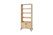Groove Furniture Hunter Display Cabinet Shelf Storage Bookshelf Bookcase